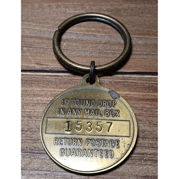 Ephemera from Defunct North Hollywood Federal Safe Deposit Key Ring - Picture 3 of 4